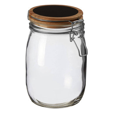 Medium Storage Jar with Pine Wood Lid | Appert