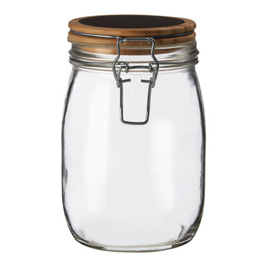 Medium Storage Jar with Pine Wood Lid | Appert
