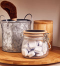 Glass Storage Jar with Wooden Lid 500 Ml | Appert