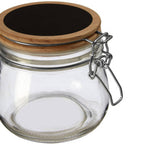 Glass Storage Jar with Wooden Lid 500 Ml | Appert