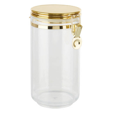 Jar with Gold Lid 1100 Ml | Gozo
