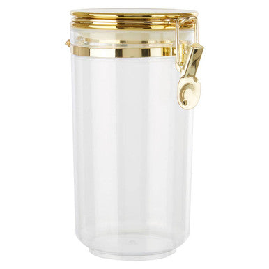 Jar with Gold Lid 1100 Ml | Gozo