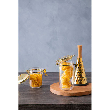 Jar with Gold Lid 1100 Ml | Gozo