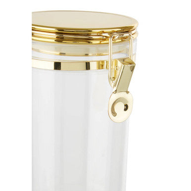 Jar with Gold Lid 1100 Ml | Gozo