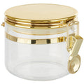 Jar with Gold Lid 450 Ml | Gozo