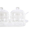 Set of 2 Condiment Pots with Tray | Gozo