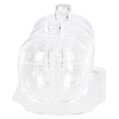 Set of 3 Condiment Pots with Tray | Gozo