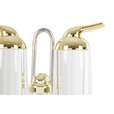 Gold 4 Piece Condiment Set | Gozo