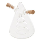 Dual Oil and Vinegar Glass Bottle | Montela