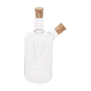 2 In 1 Oil And Vinegar Glass Bottle | Montela