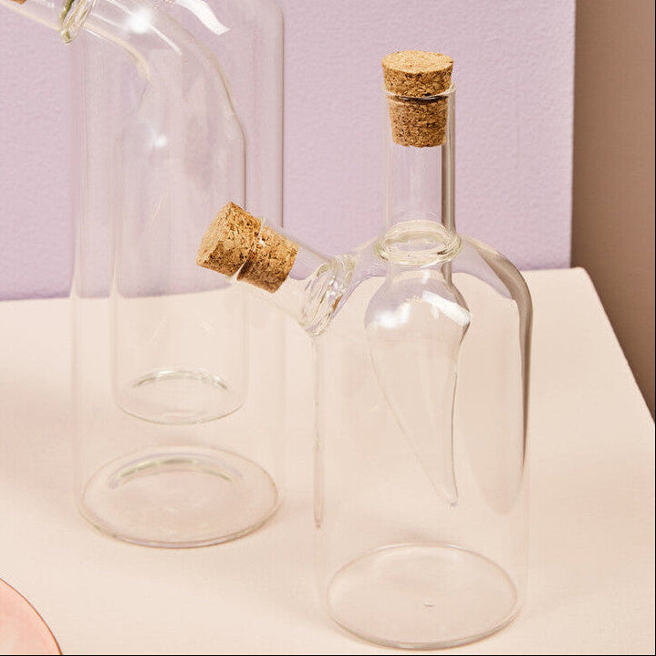 Montela 2 In 1 Oil And Vinegar Glass Bottle