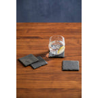 Preto Set of Four Square Coasters | Slate