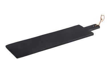 Large Slate Paddle Chopping and Serving Board | Preto