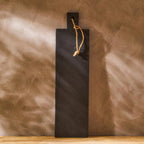 Large Slate Paddle Chopping and Serving Board | Preto