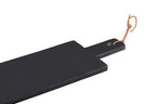 Large Slate Paddle Chopping and Serving Board | Preto