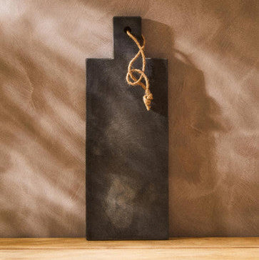 Large Rectangular Paddle Chopping and Serving Board | Preto