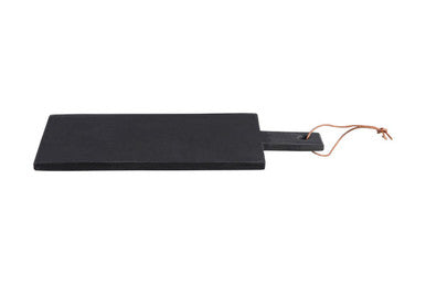 Medium Slate Paddle Chopping and Serving Board | Preto