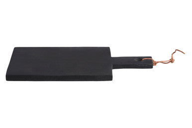 Small Slate Paddle Chopping and Serving Board | Preto