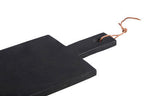 Small Slate Paddle Chopping and Serving Board | Preto