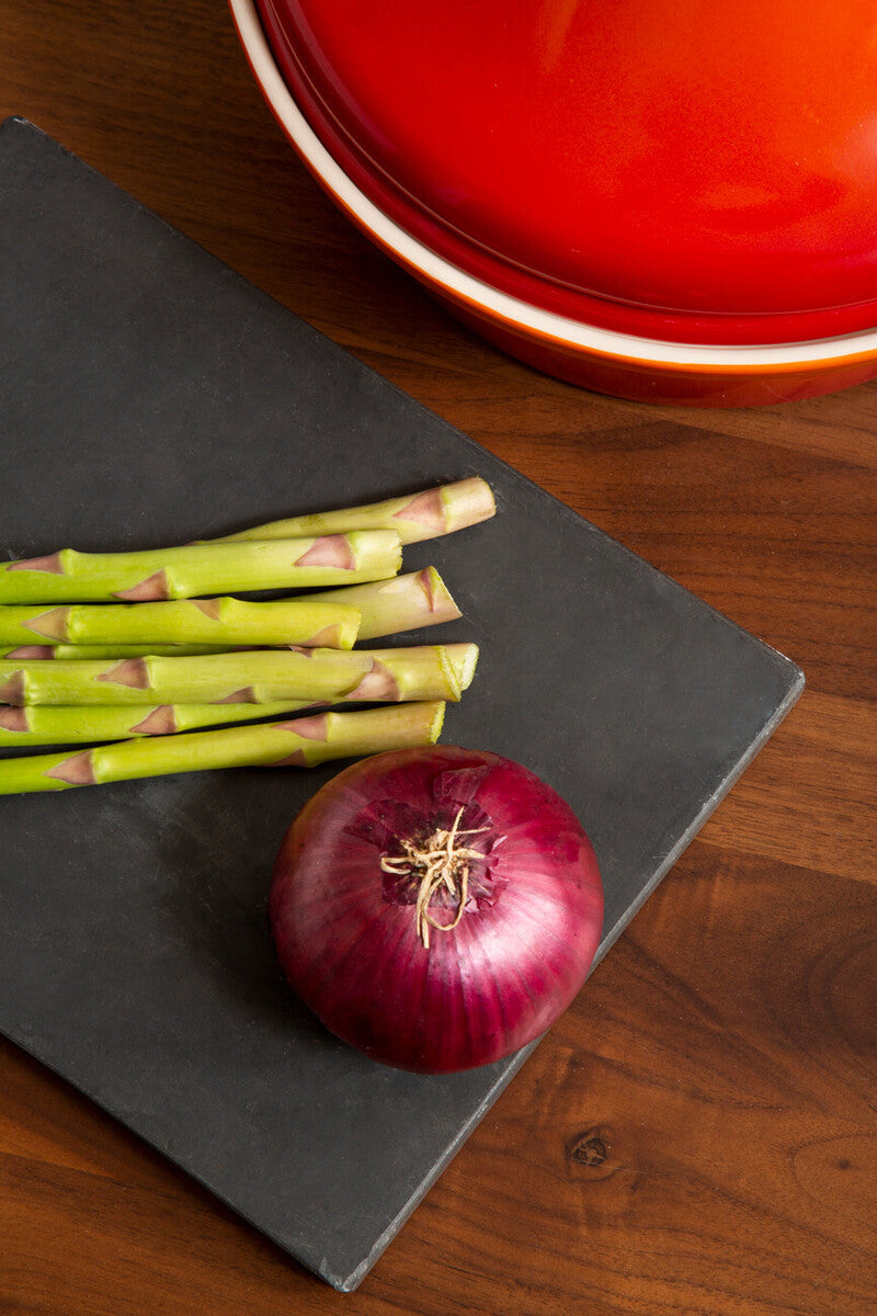 Extra Small Slate Paddle Chopping and Serving Board | Preto