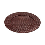 Brown Charger Plate | Pandanus