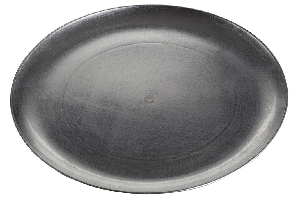 Silver Coupe Charger Plate | Paxton