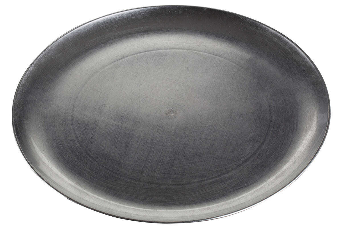 Silver Coupe Charger Plate | Paxton