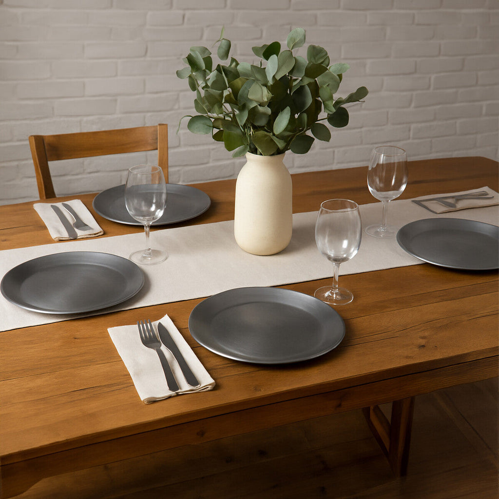 Silver Coupe Charger Plate | Paxton