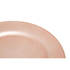 Rose Gold Flat Style Charger Plate | Dia