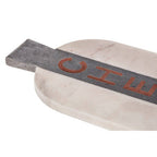 White and Grey Marble Cheeseboard | Monzaro