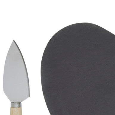 Heart Slate Cheese Board with Knife | Carter