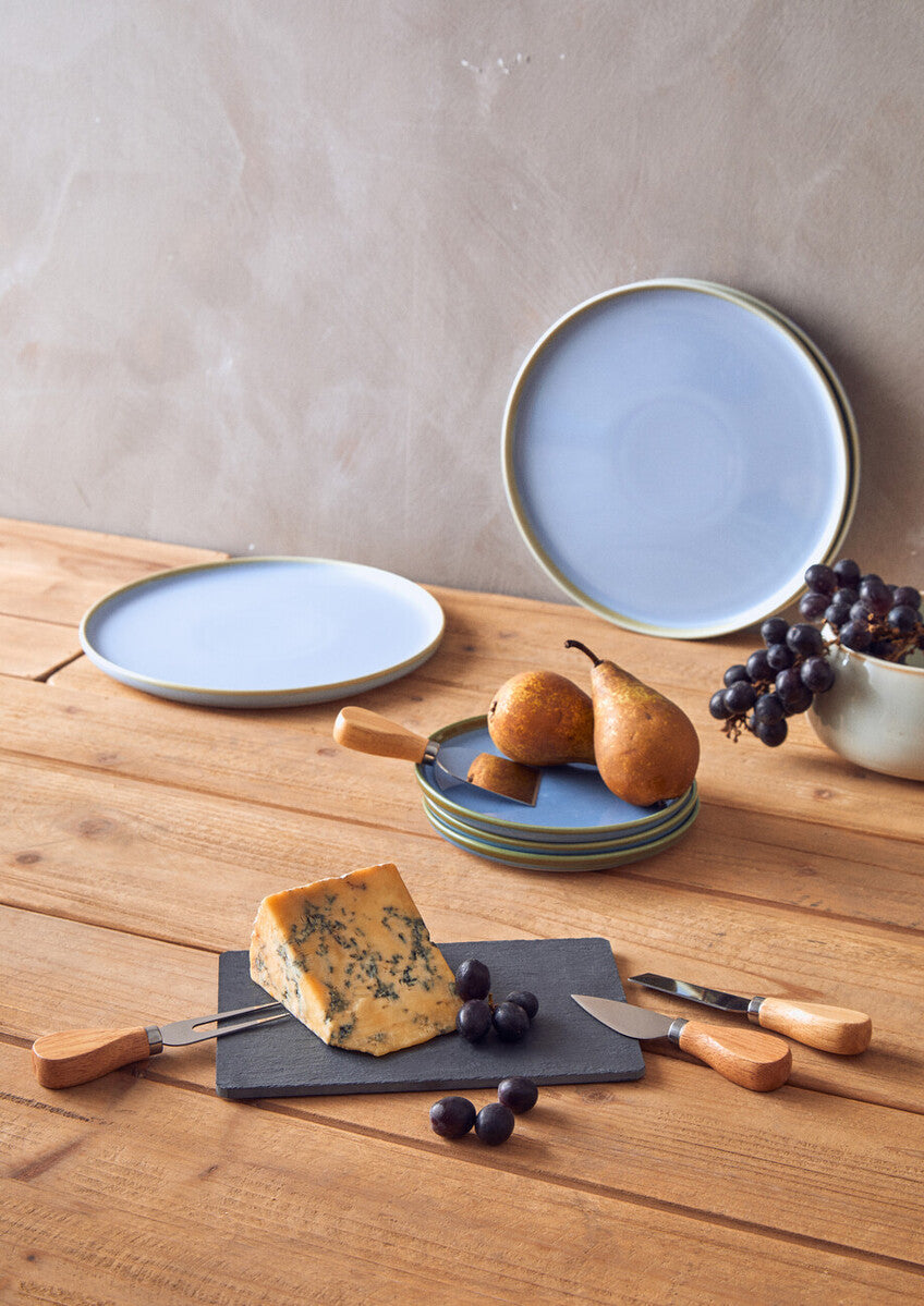Slate Board and 4 Piece Cheese Knife Set | Carter