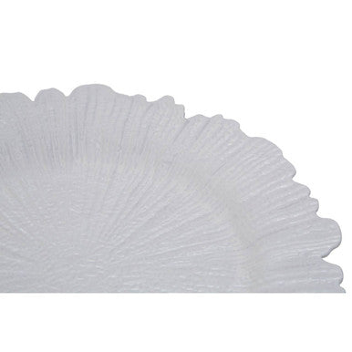 Dia White Reef Charger Plate 33cm