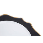Black and White Round Charger Plate | Dia