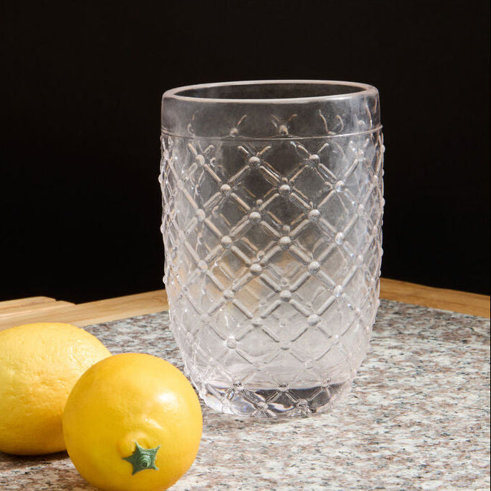 Knit Hi Ball 410ml Clear Glass