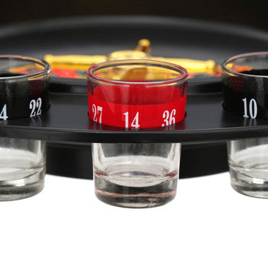 Roulette 16 Shot Glasses | Drinking Game