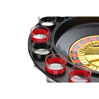 Roulette 16 Shot Glasses | Drinking Game