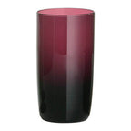 Set of Four Purple Hi Ball Glasses | Purple Glass