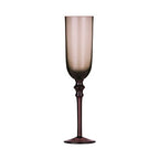Set of Four Purple Champagne Glasses | Tessa