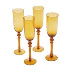 Set of Four Champagne Glasses | Tessa