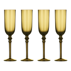 Set of Four Champagne Glasses | Tessa