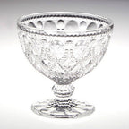 Set of Two Clear Glass Sundae Dishes | Fleur