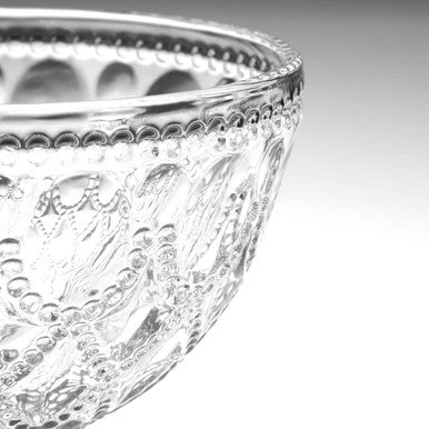 Set of Two Clear Glass Sundae Dishes | Fleur