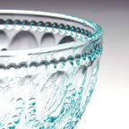Set of Two Blue Glass Sundae Dishes | Fleur