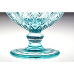 Set of Two Blue Glass Sundae Dishes | Fleur