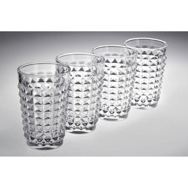 Set of Four Hi Ball Glasses | Pyramid