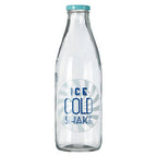 Glass Milk Bottle With  Screw Cap | Dayla