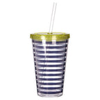 Stripe 450Ml Drinks Cup | Mimo