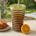 Stripe 450Ml Drinks Cup | Mimo