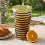 Stripe 450Ml Drinks Cup | Mimo